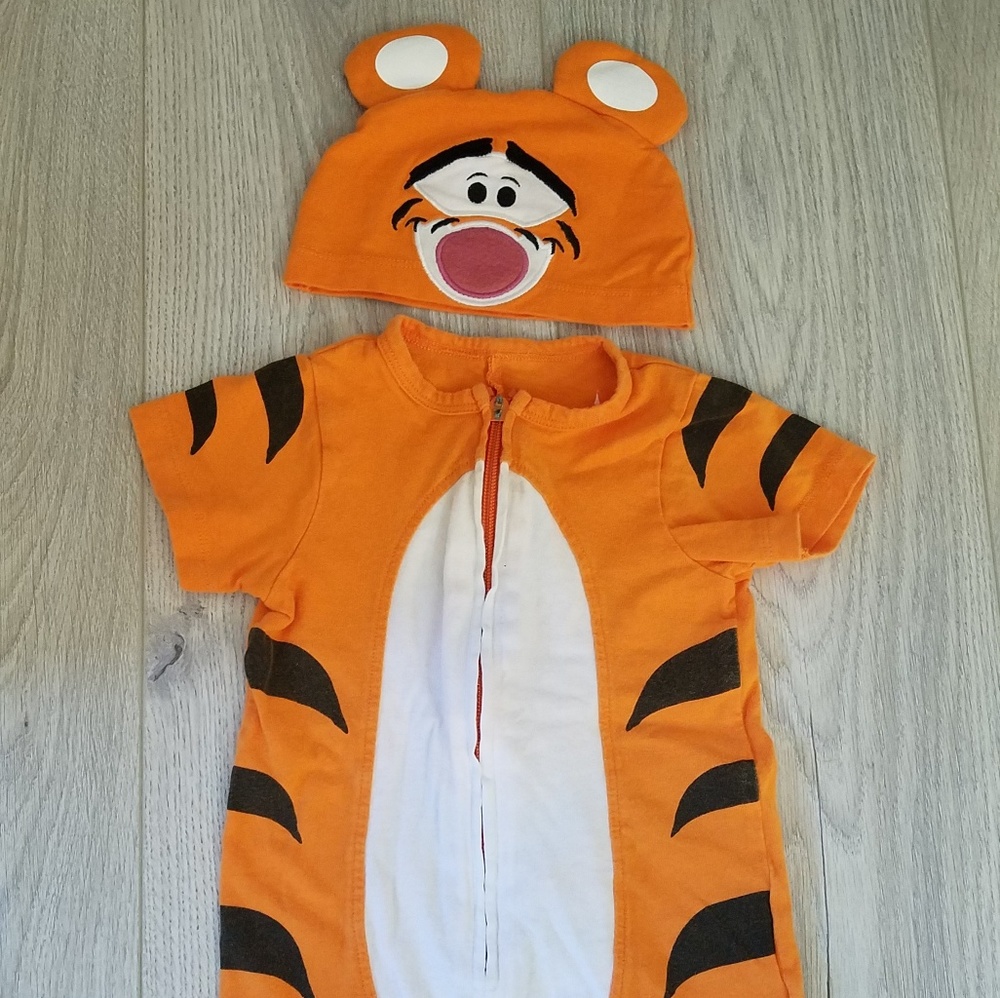 Baby Halloween Costume Pooh Tiger 12m